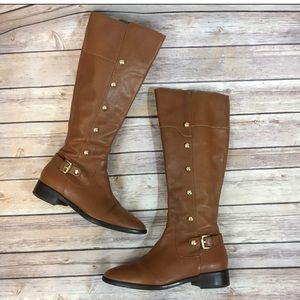 Michael Kors Carney Knee High Riding Boots